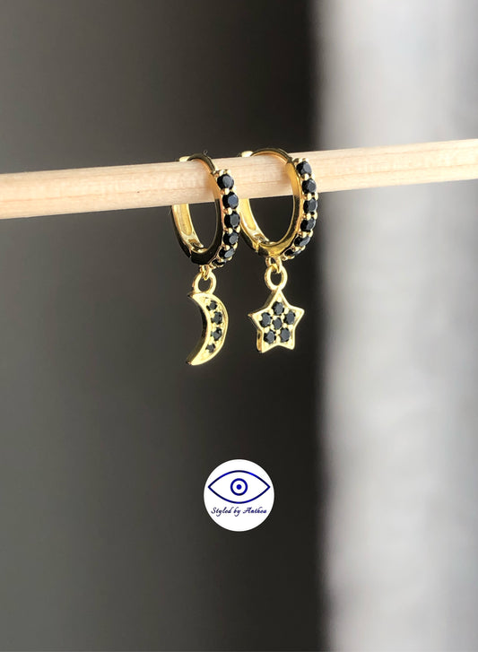 Earrings - Ourano Huggies