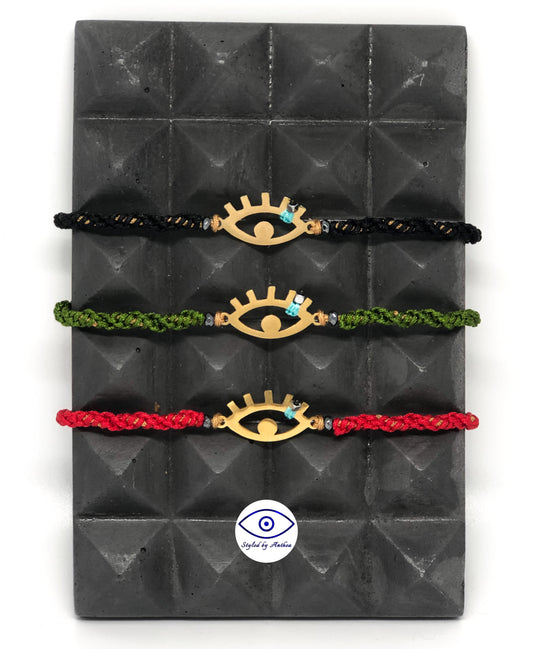 Adjustable Bracelets - Kimolos Evil Eye