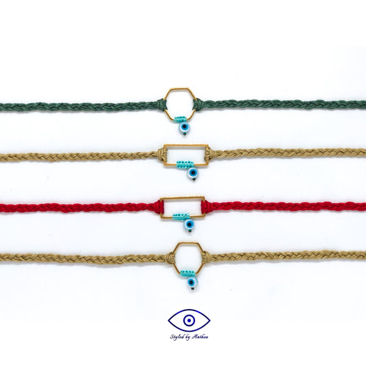 Adjustable Chokers - Falasarna Evil Eye